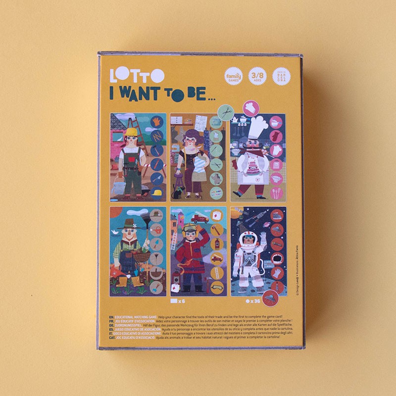 Juego de bingo ilustrado